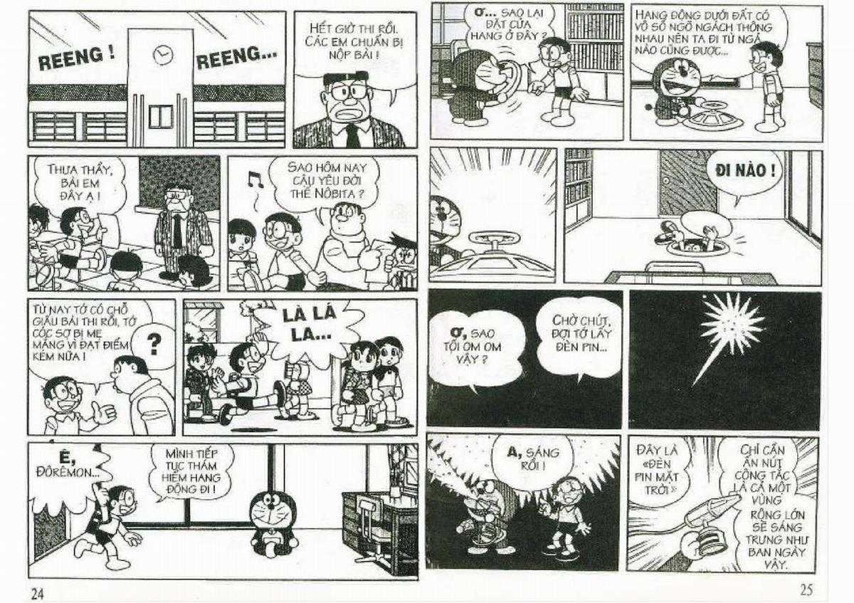 Truyện Dài Doremon Tập 8: Cuộc Phiêu Lưu Vào Lòng Đất Chapter 8 trang 11