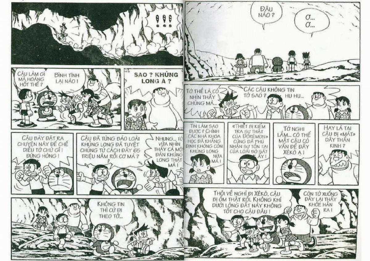 Truyện Dài Doremon Tập 8: Cuộc Phiêu Lưu Vào Lòng Đất Chapter 8 trang 17