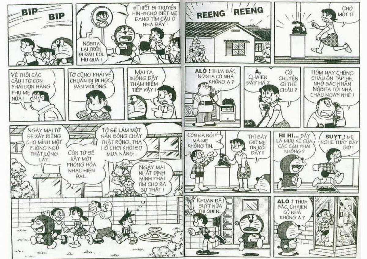 Truyện Dài Doremon Tập 8: Cuộc Phiêu Lưu Vào Lòng Đất Chapter 8 trang 18