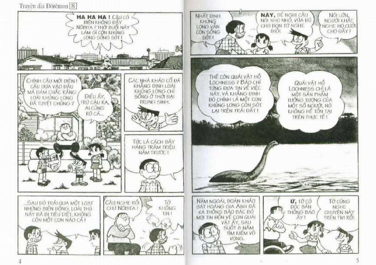 Truyện Dài Doremon Tập 8: Cuộc Phiêu Lưu Vào Lòng Đất Chapter 8 trang 2