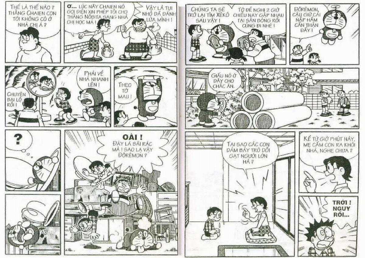 Truyện Dài Doremon Tập 8: Cuộc Phiêu Lưu Vào Lòng Đất Chapter 8 trang 25