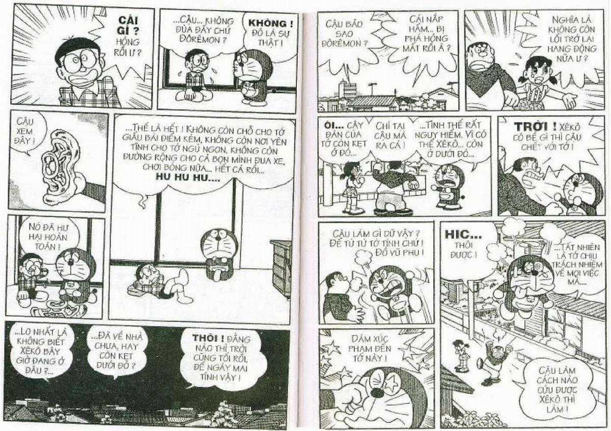 Truyện Dài Doremon Tập 8: Cuộc Phiêu Lưu Vào Lòng Đất Chapter 8 trang 27