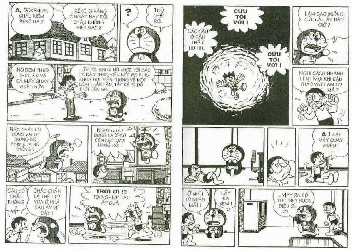 Truyện Dài Doremon Tập 8: Cuộc Phiêu Lưu Vào Lòng Đất Chapter 8 trang 28