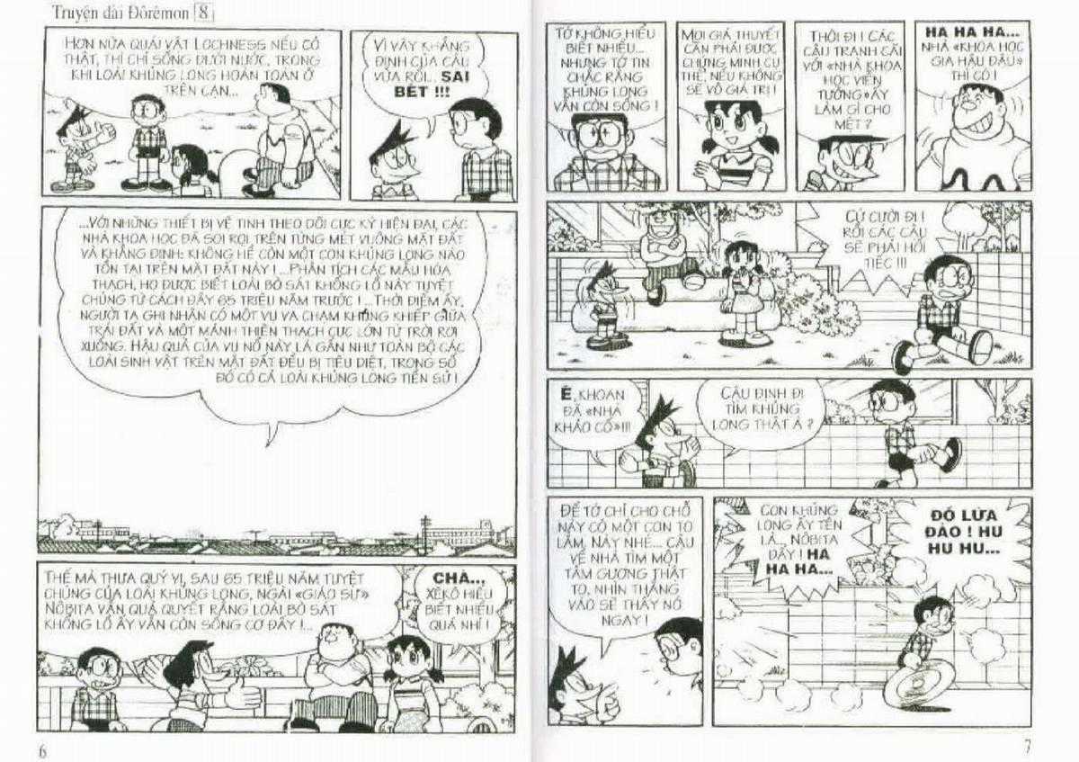 Truyện Dài Doremon Tập 8: Cuộc Phiêu Lưu Vào Lòng Đất Chapter 8 trang 3