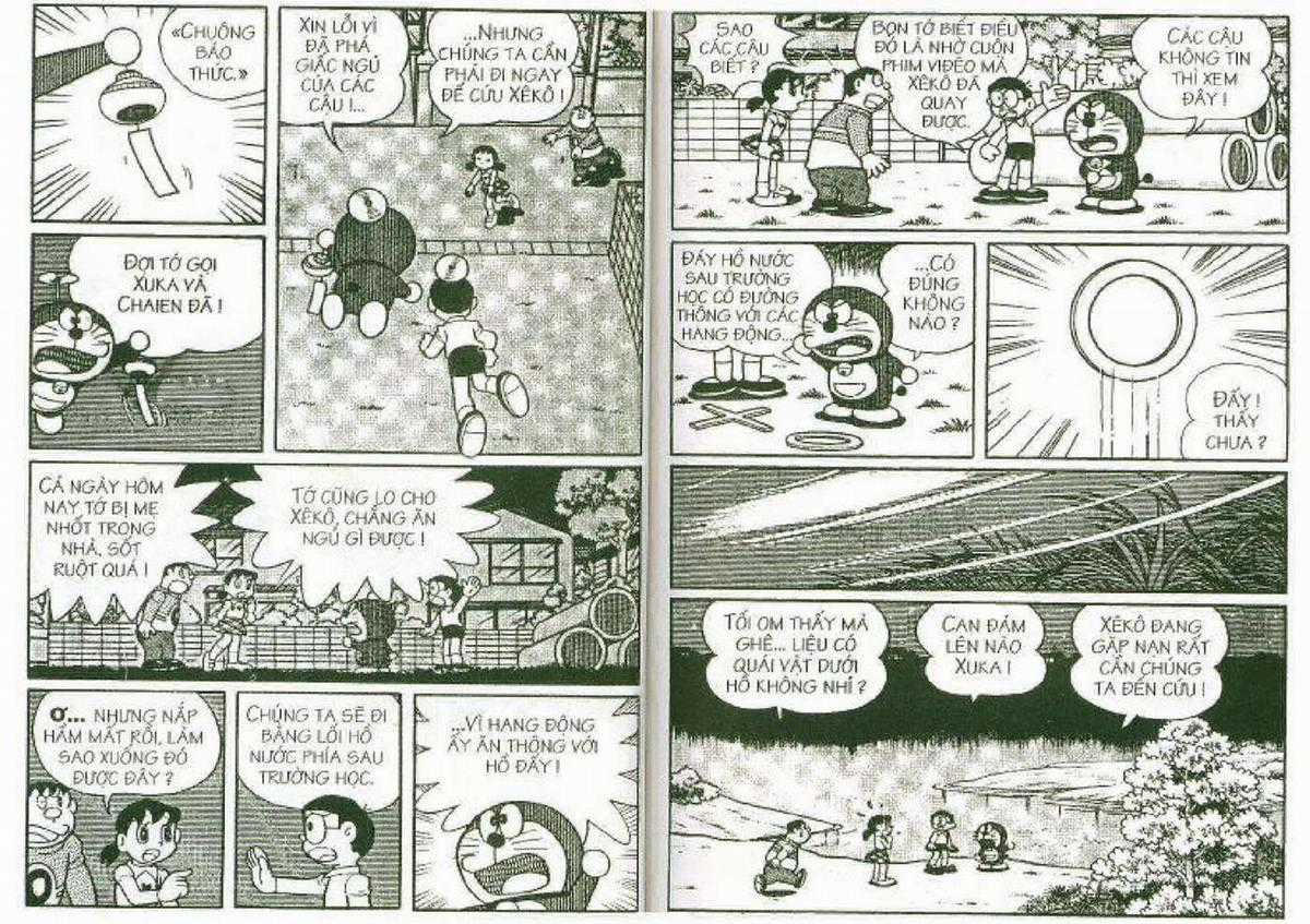 Truyện Dài Doremon Tập 8: Cuộc Phiêu Lưu Vào Lòng Đất Chapter 8 trang 30