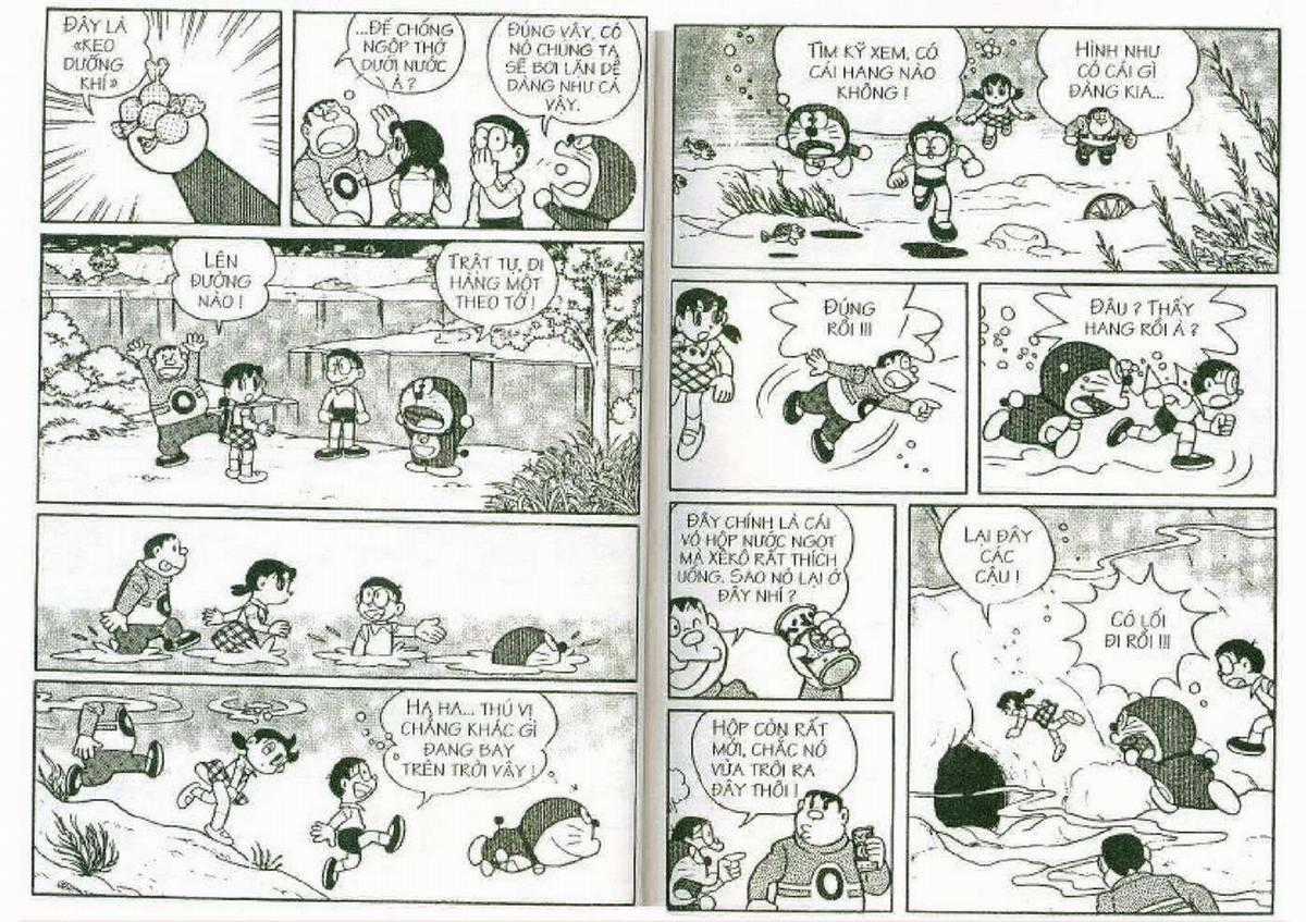 Truyện Dài Doremon Tập 8: Cuộc Phiêu Lưu Vào Lòng Đất Chapter 8 trang 31