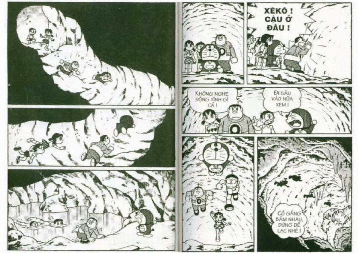 Truyện Dài Doremon Tập 8: Cuộc Phiêu Lưu Vào Lòng Đất Chapter 8 trang 32