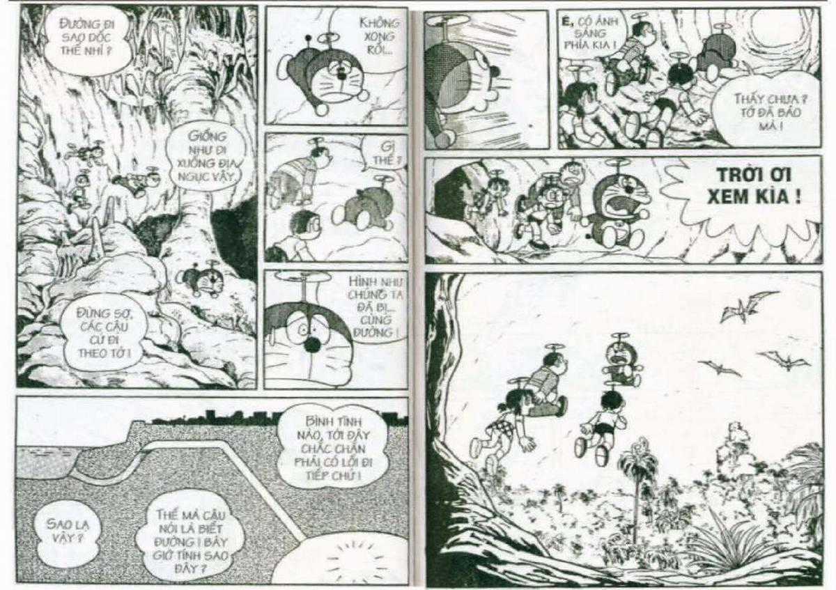 Truyện Dài Doremon Tập 8: Cuộc Phiêu Lưu Vào Lòng Đất Chapter 8 trang 33