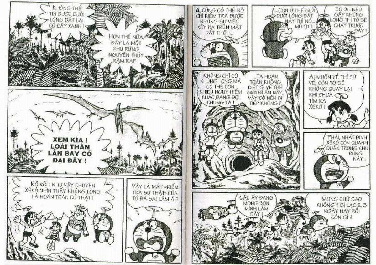 Truyện Dài Doremon Tập 8: Cuộc Phiêu Lưu Vào Lòng Đất Chapter 8 trang 34