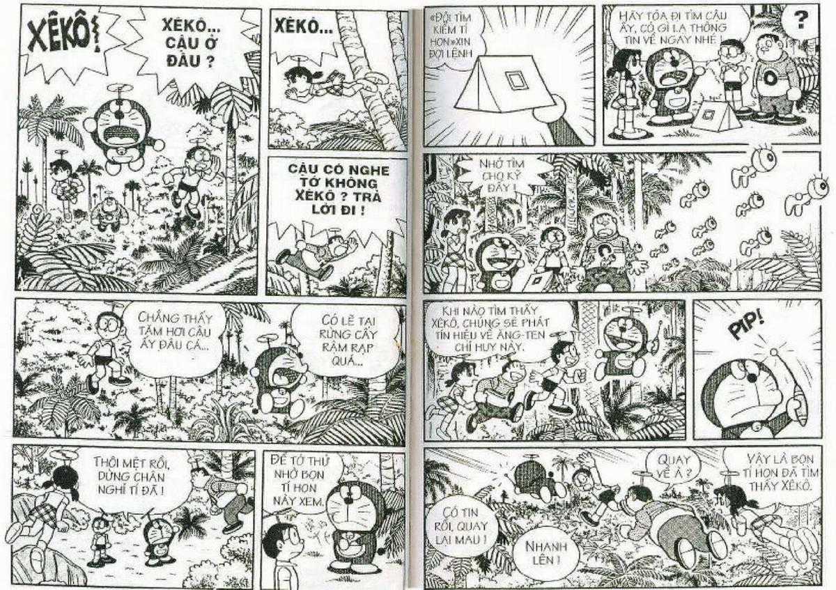 Truyện Dài Doremon Tập 8: Cuộc Phiêu Lưu Vào Lòng Đất Chapter 8 trang 35