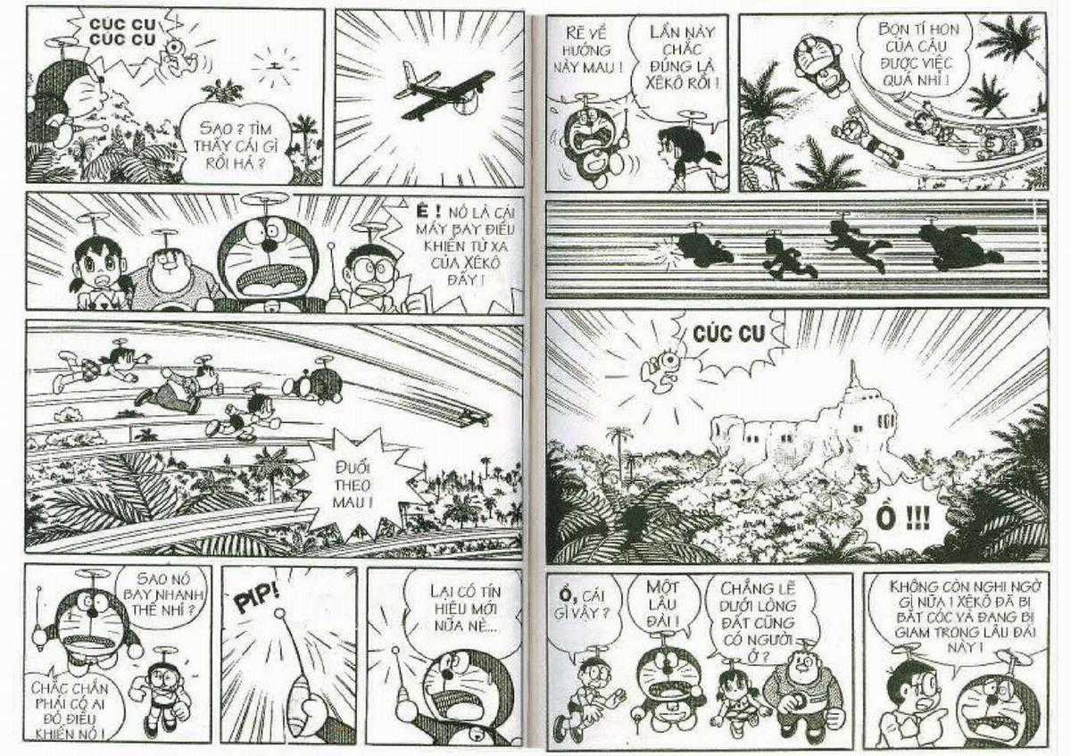 Truyện Dài Doremon Tập 8: Cuộc Phiêu Lưu Vào Lòng Đất Chapter 8 trang 36