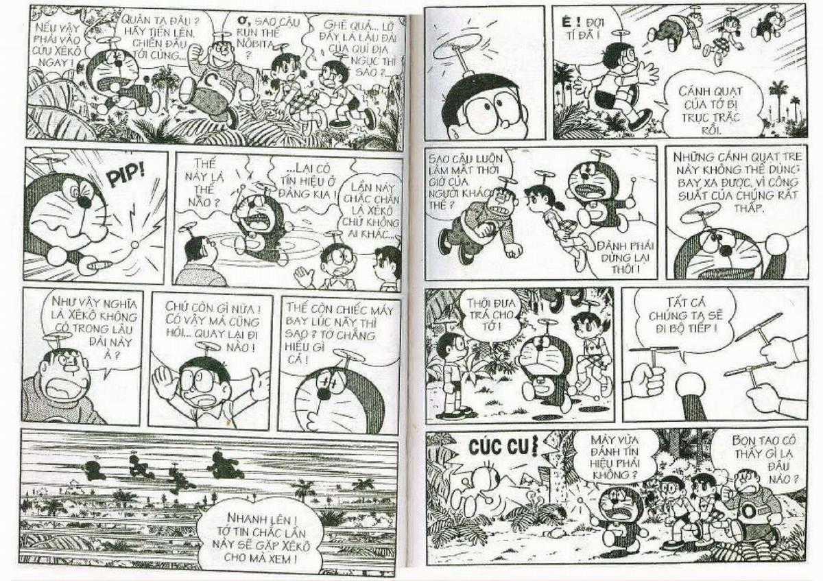 Truyện Dài Doremon Tập 8: Cuộc Phiêu Lưu Vào Lòng Đất Chapter 8 trang 37