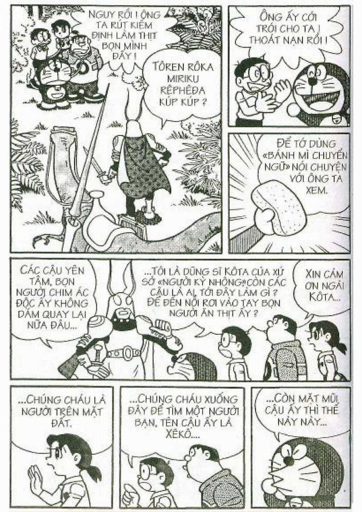 Truyện Dài Doremon Tập 8: Cuộc Phiêu Lưu Vào Lòng Đất Chapter 8 trang 42