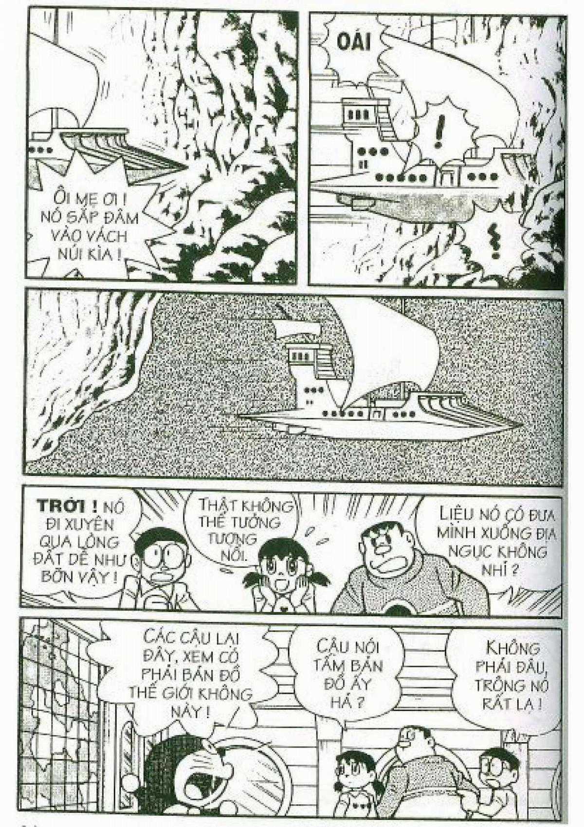 Truyện Dài Doremon Tập 8: Cuộc Phiêu Lưu Vào Lòng Đất Chapter 8 trang 46