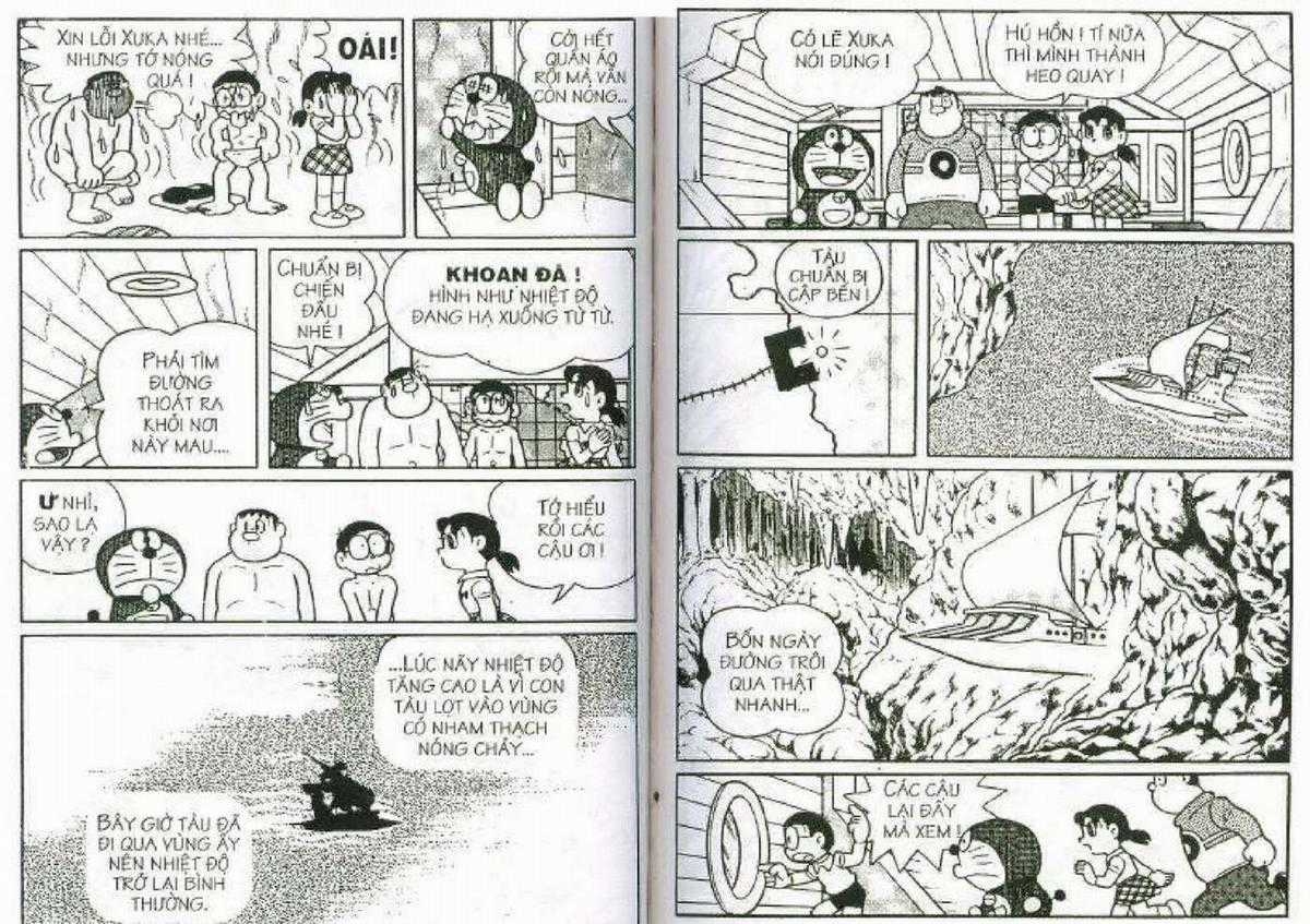 Truyện Dài Doremon Tập 8: Cuộc Phiêu Lưu Vào Lòng Đất Chapter 8 trang 48