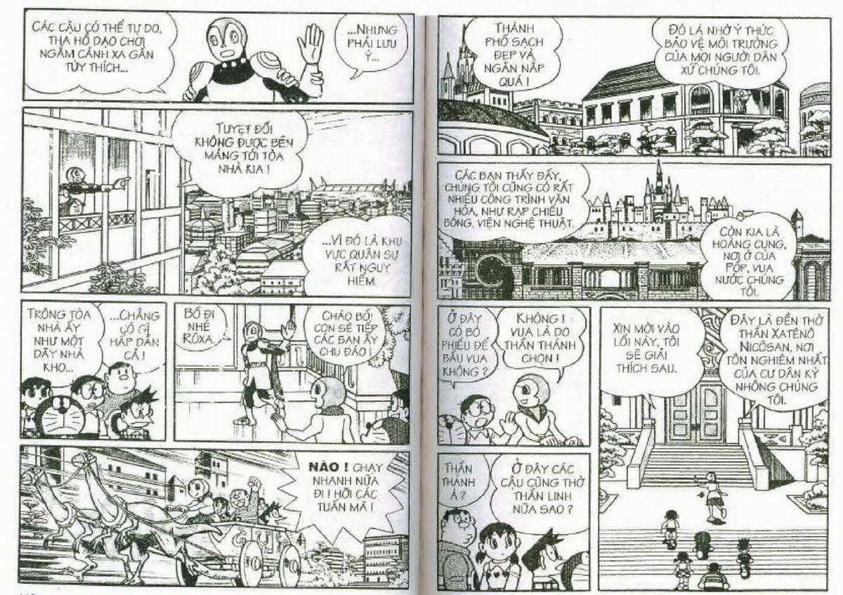 Truyện Dài Doremon Tập 8: Cuộc Phiêu Lưu Vào Lòng Đất Chapter 8 trang 53