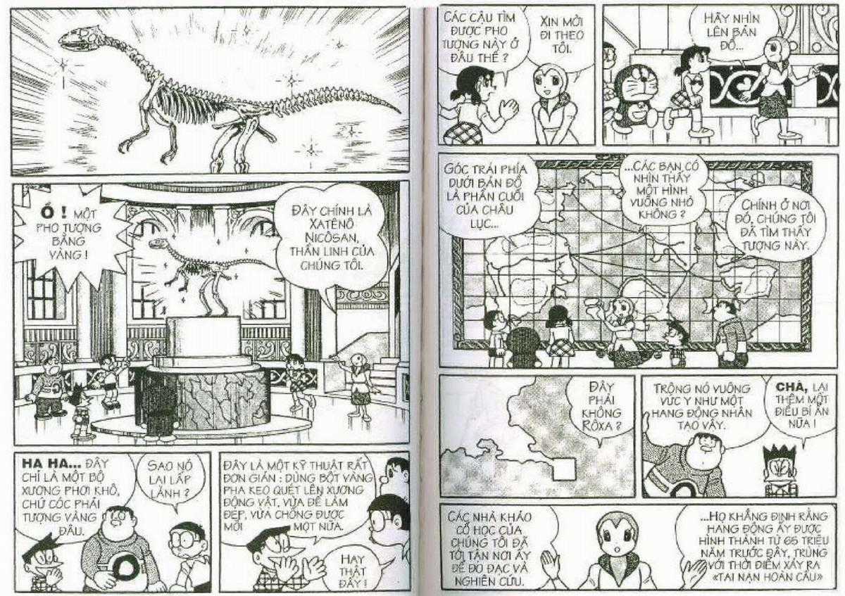 Truyện Dài Doremon Tập 8: Cuộc Phiêu Lưu Vào Lòng Đất Chapter 8 trang 54