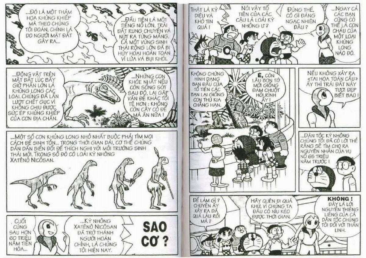 Truyện Dài Doremon Tập 8: Cuộc Phiêu Lưu Vào Lòng Đất Chapter 8 trang 55