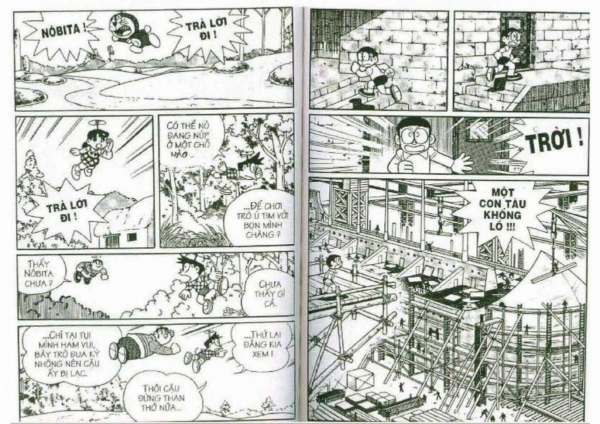 Truyện Dài Doremon Tập 8: Cuộc Phiêu Lưu Vào Lòng Đất Chapter 8 trang 63
