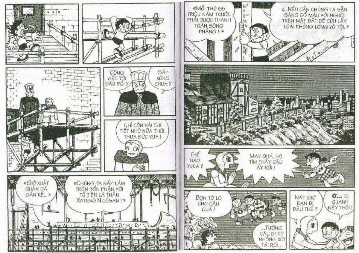 Truyện Dài Doremon Tập 8: Cuộc Phiêu Lưu Vào Lòng Đất Chapter 8 trang 64