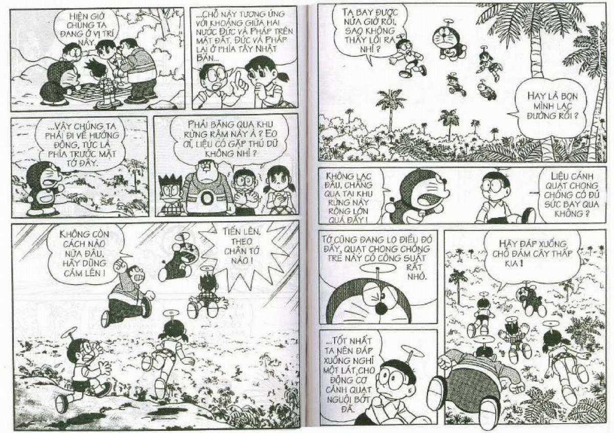 Truyện Dài Doremon Tập 8: Cuộc Phiêu Lưu Vào Lòng Đất Chapter 8 trang 66