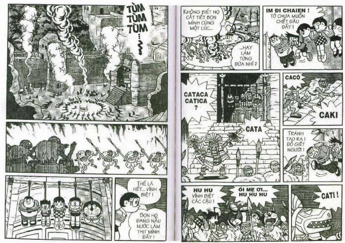 Truyện Dài Doremon Tập 8: Cuộc Phiêu Lưu Vào Lòng Đất Chapter 8 trang 68