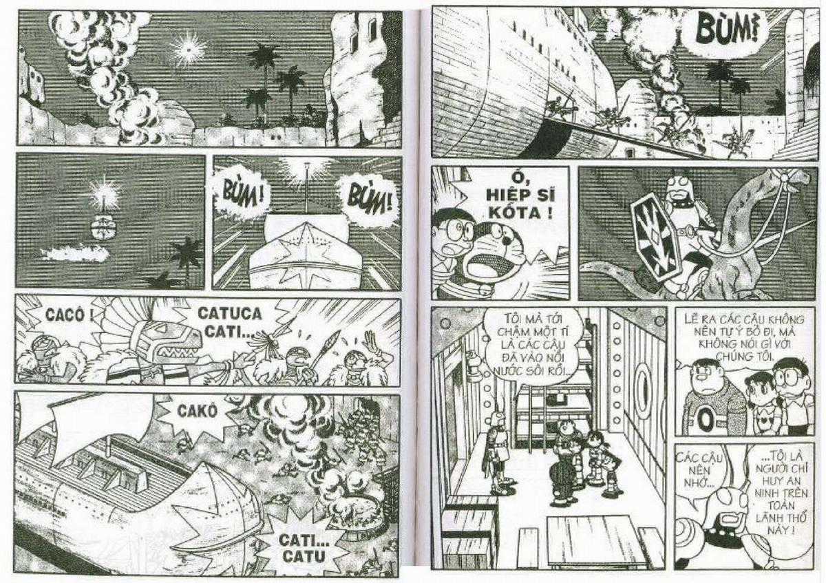Truyện Dài Doremon Tập 8: Cuộc Phiêu Lưu Vào Lòng Đất Chapter 8 trang 69