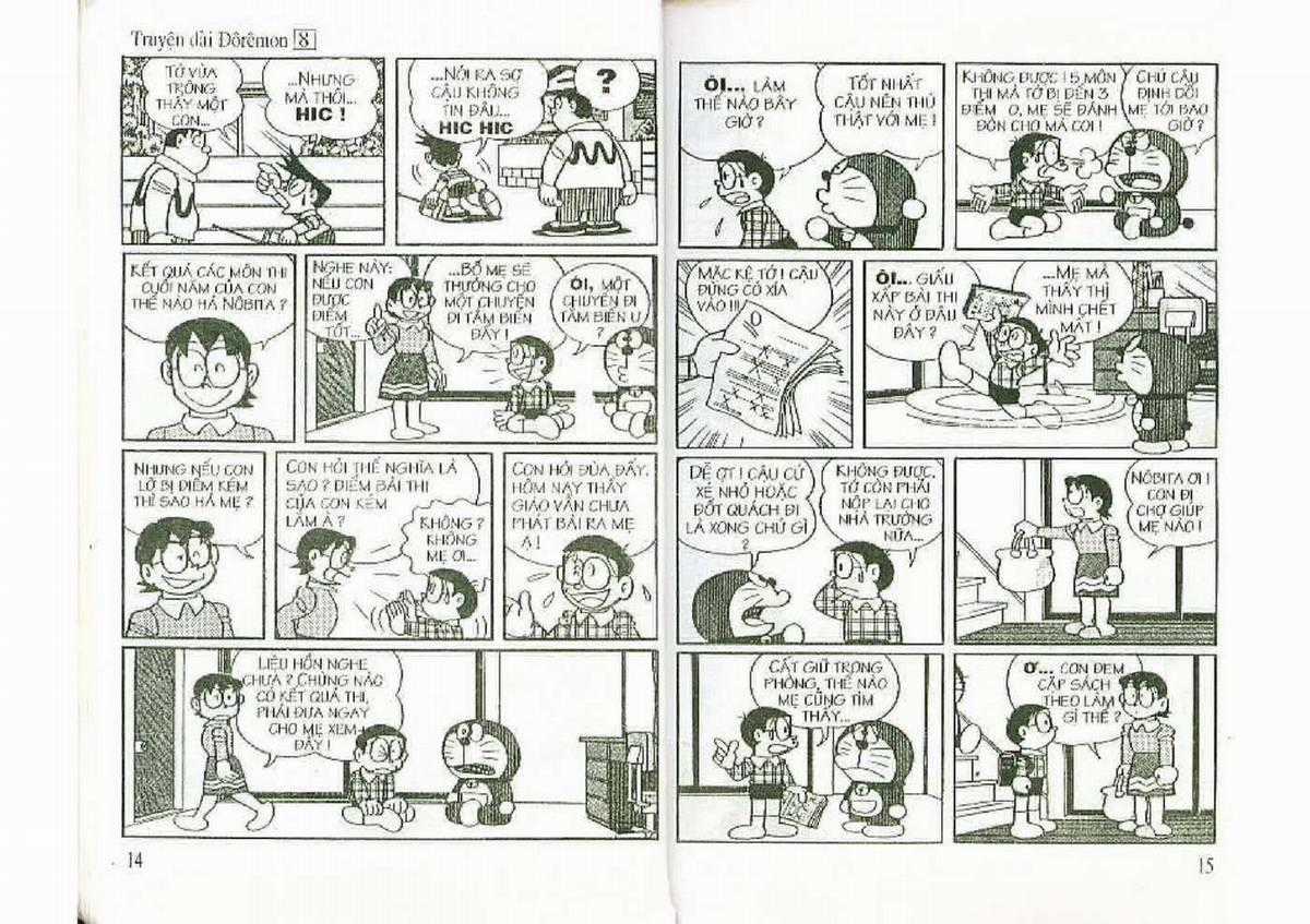 Truyện Dài Doremon Tập 8: Cuộc Phiêu Lưu Vào Lòng Đất Chapter 8 trang 7