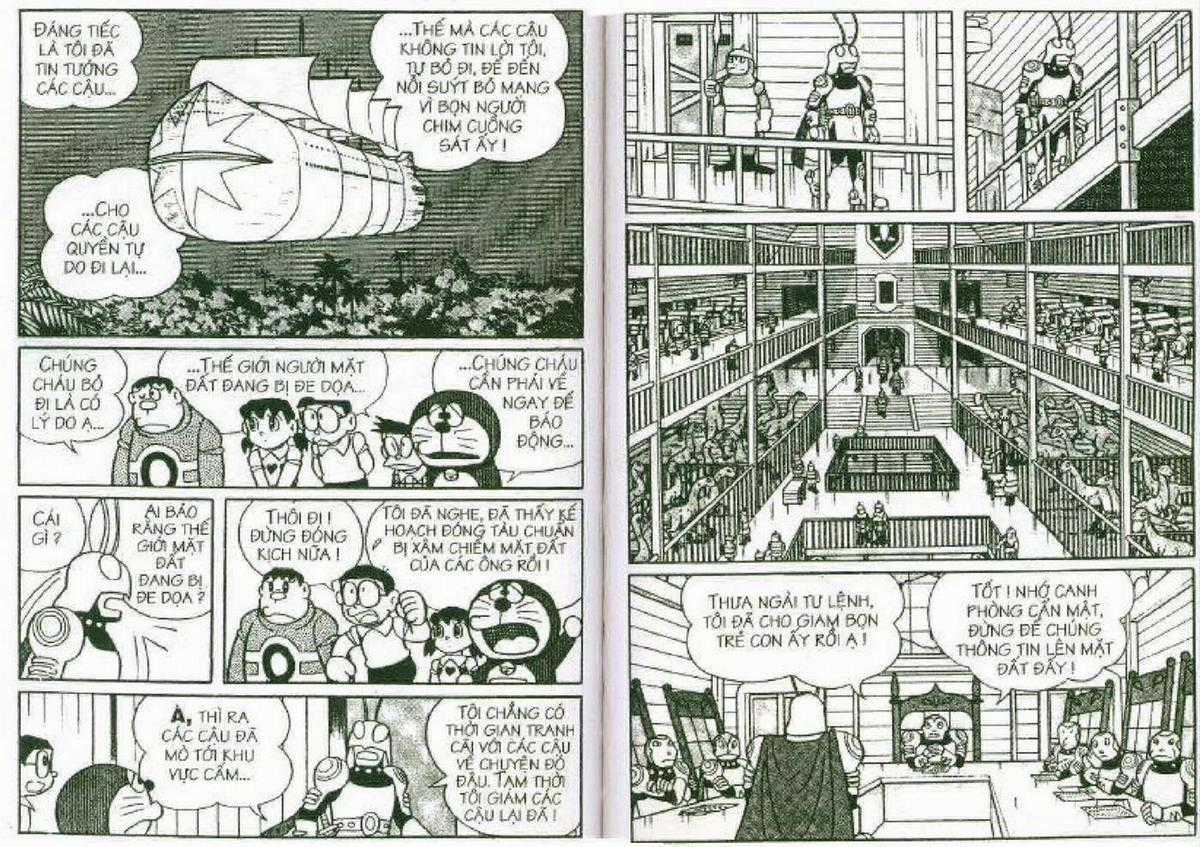 Truyện Dài Doremon Tập 8: Cuộc Phiêu Lưu Vào Lòng Đất Chapter 8 trang 70