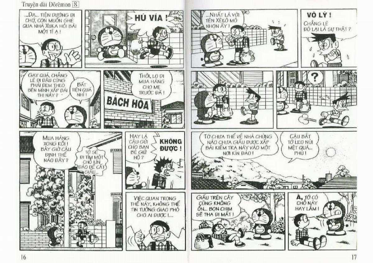 Truyện Dài Doremon Tập 8: Cuộc Phiêu Lưu Vào Lòng Đất Chapter 8 trang 8