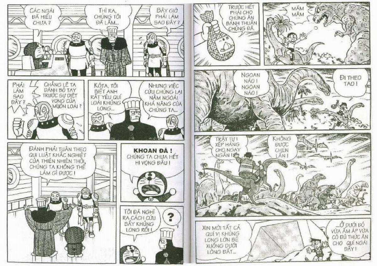 Truyện Dài Doremon Tập 8: Cuộc Phiêu Lưu Vào Lòng Đất Chapter 8 trang 85