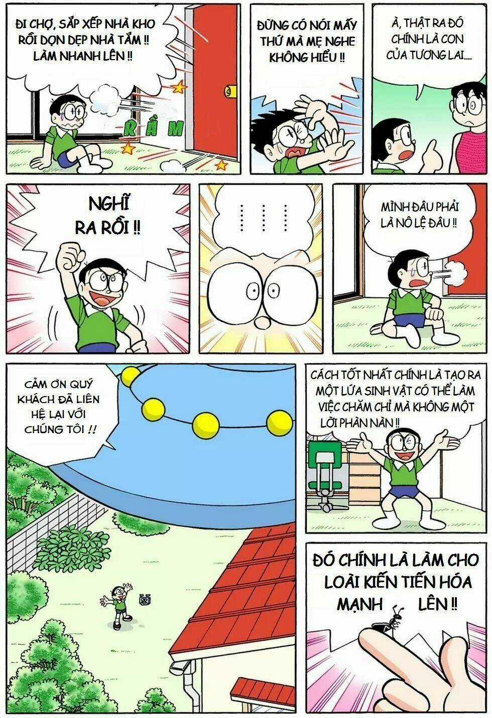 Truyện Ngắn Doraemon Mới Nhất Chapter 11 trang 32
