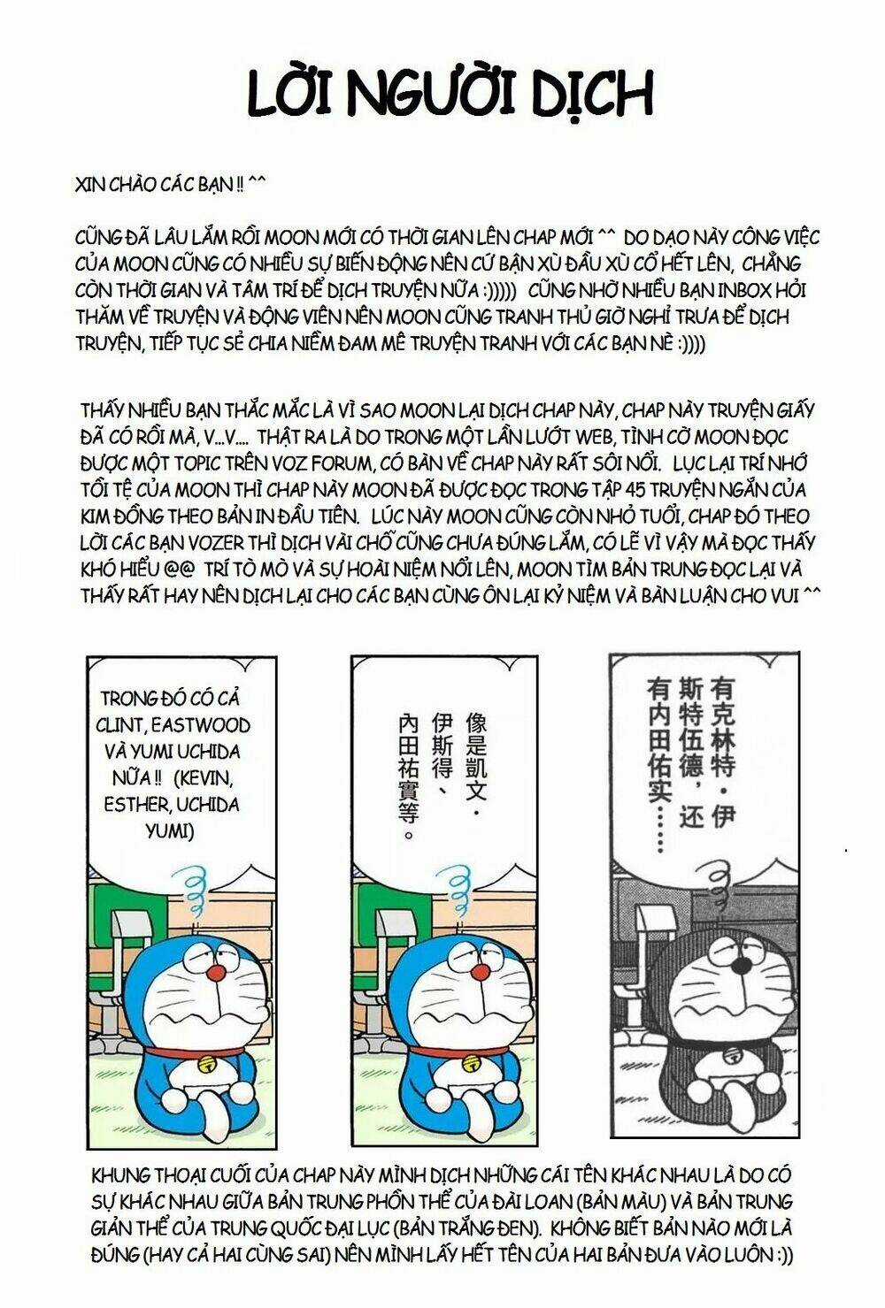 Truyện Ngắn Doraemon Mới Nhất Chapter 11 trang 52