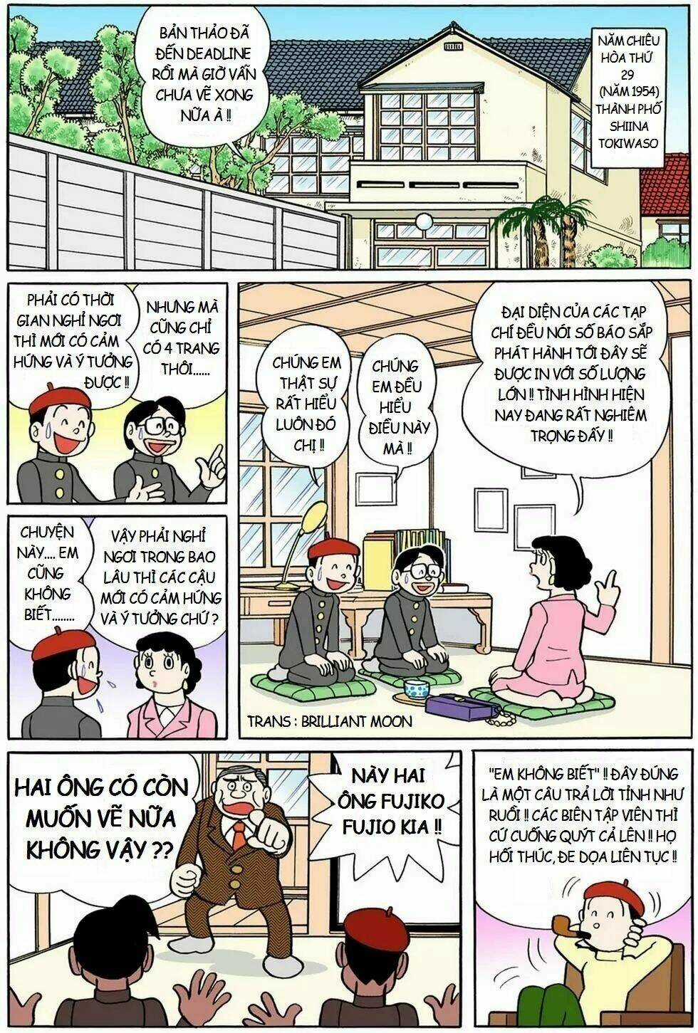 Truyện Ngắn Doraemon Mới Nhất Chapter 3 trang 8