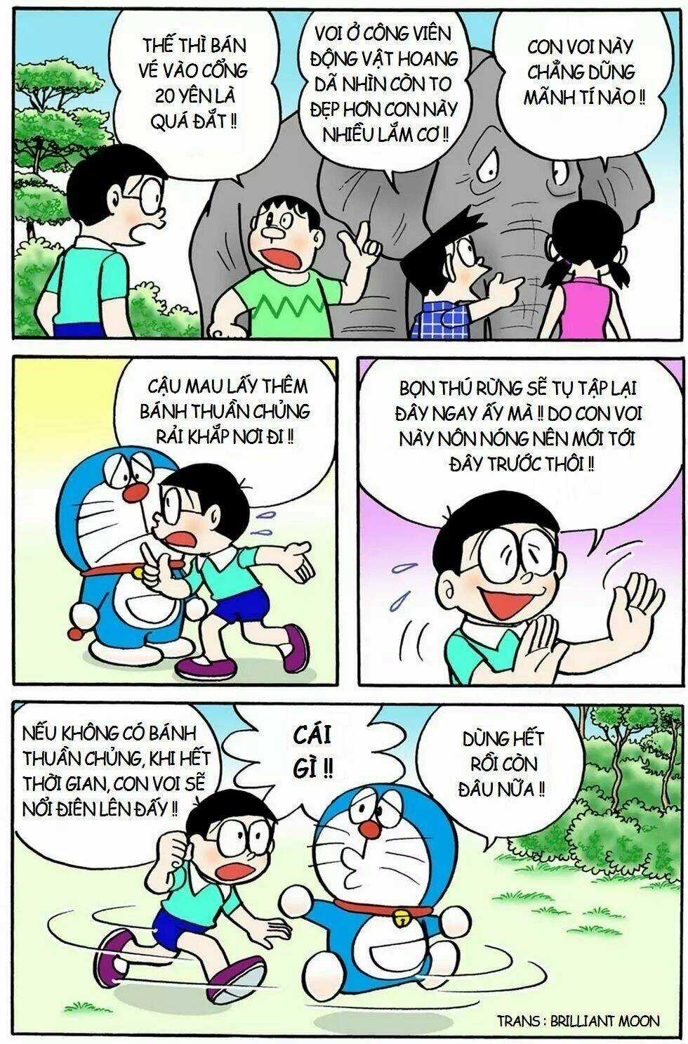 Truyện Ngắn Doraemon Mới Nhất Chapter 4 trang 10