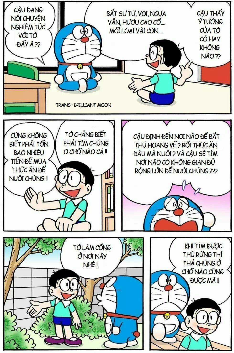 Truyện Ngắn Doraemon Mới Nhất Chapter 4 trang 3