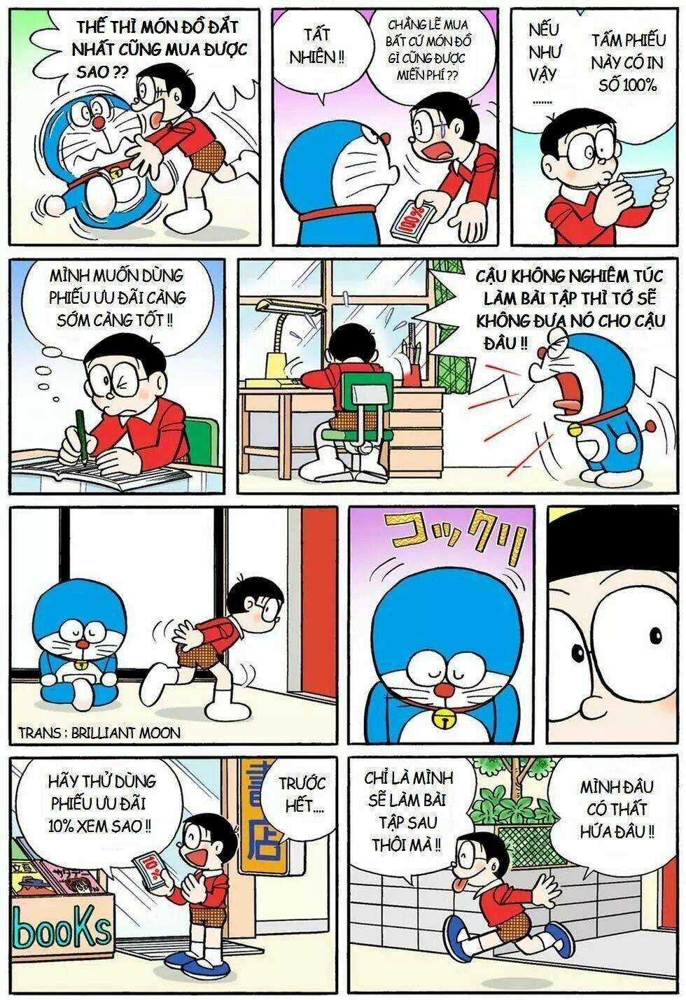 Truyện Ngắn Doraemon Mới Nhất Chapter 9 trang 3