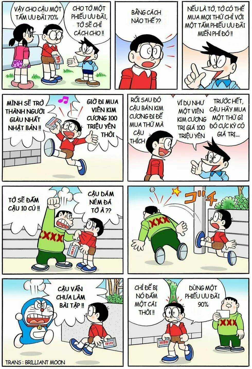 Truyện Ngắn Doraemon Mới Nhất Chapter 9 trang 5
