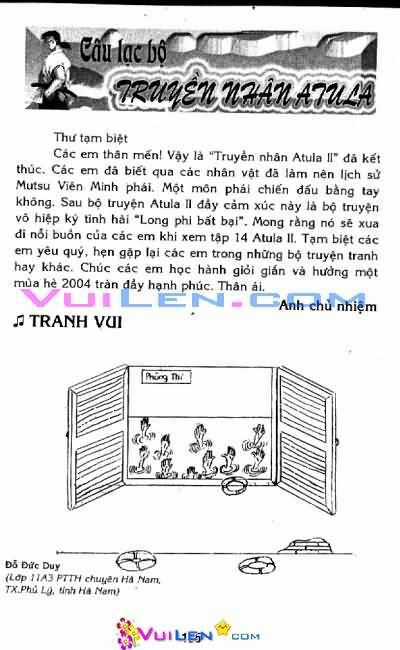Truyền Nhân Atula Phần II Chapter 14 trang 135