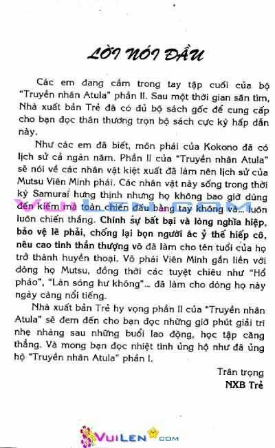 Truyền Nhân Atula Phần II Chapter 14 trang 4