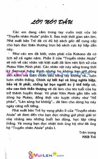 Truyền Nhân Atula Phần II Chapter 3 trang 3