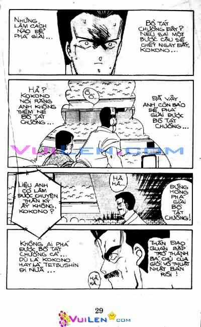 Truyền Nhân Atula - Shura No Mon I Chapter 10 trang 29