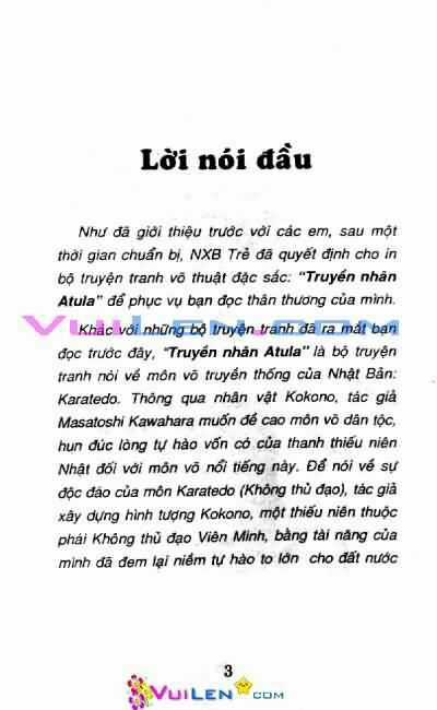 Truyền Nhân Atula - Shura No Mon I Chapter 2 trang 3