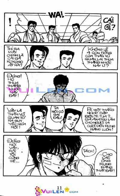 Truyền Nhân Atula - Shura No Mon I Chapter 4 trang 11