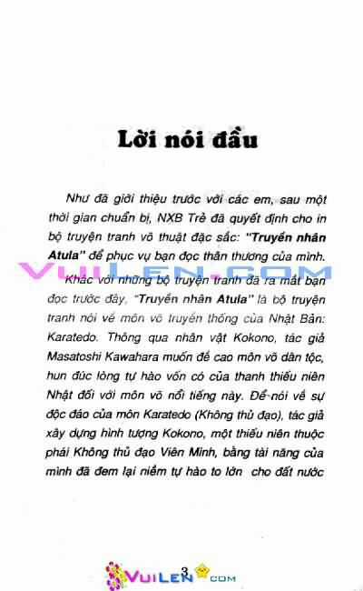 Truyền Nhân Atula - Shura No Mon I Chapter 6 trang 3