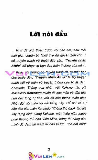 Truyền Nhân Atula - Shura No Mon I Chapter 7 trang 3