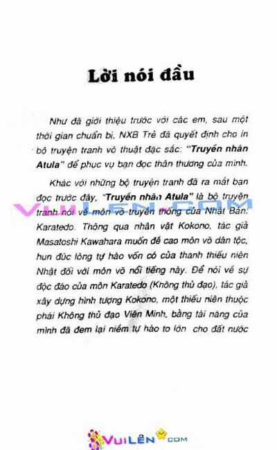 Truyền Nhân Atula - Shura No Mon I Chapter 8 trang 3