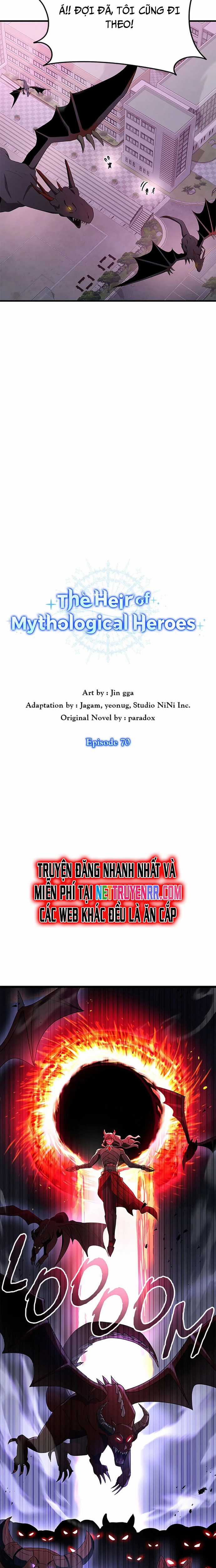 Truyền Nhân Của Thần Thoại Anh Hùng Chapter 70 trang 7