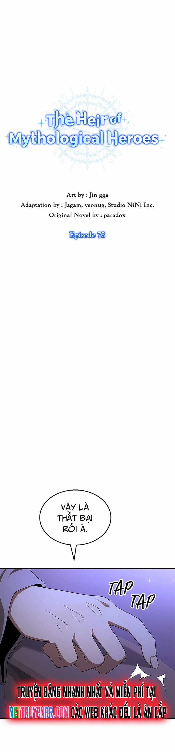 Truyền Nhân Của Thần Thoại Anh Hùng Chapter 72 trang 21