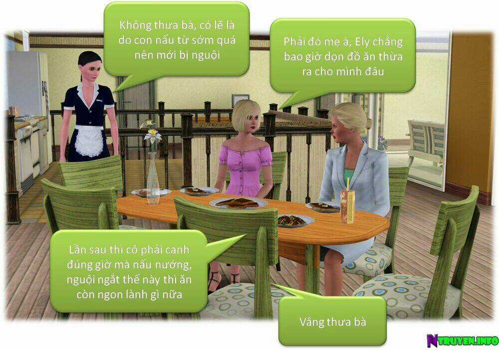 Truyện Sims - Bí Mật Màu Xanh Chapter 1 trang 11
